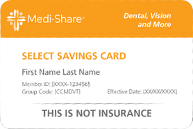 Medi-Share Select Savings ID Card