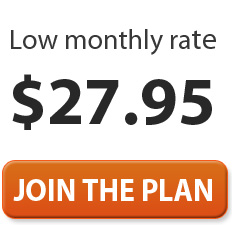 Low monthly rate of $27.95